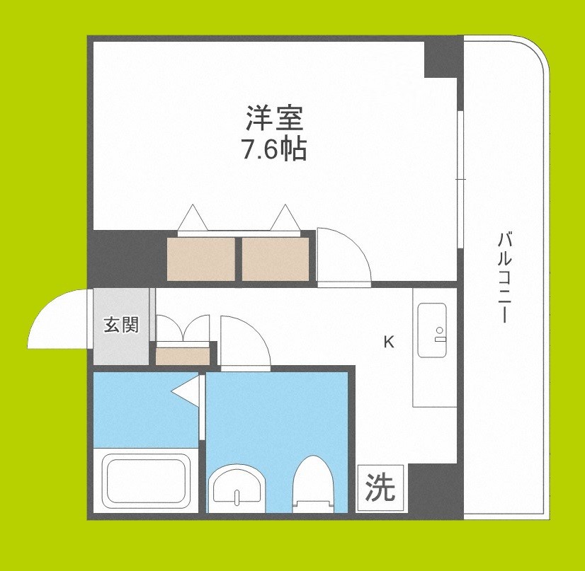 ドミール桜川 間取り