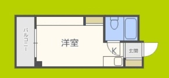大国町池田マンション 間取り