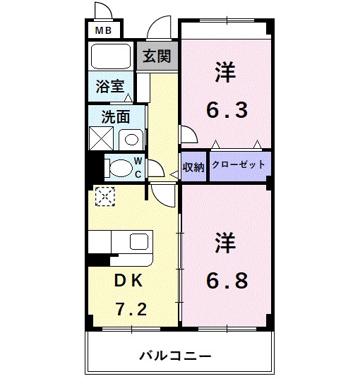 アロース 間取り