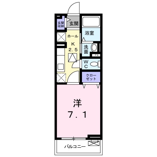 ヴィラ松原 間取り