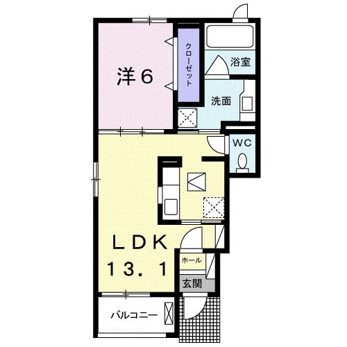 サンライズⅢ 間取り