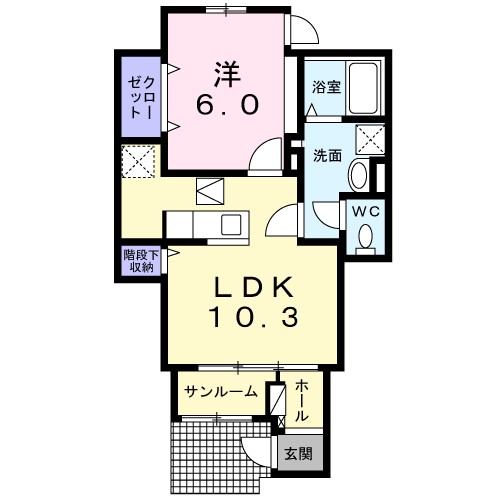 ドミール　プランドール 間取り