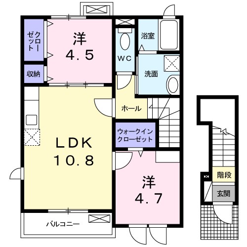 ピュア　メゾン 間取り