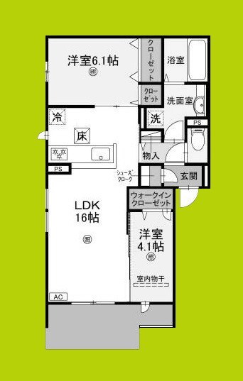 Sunrene三国ヶ丘 間取り