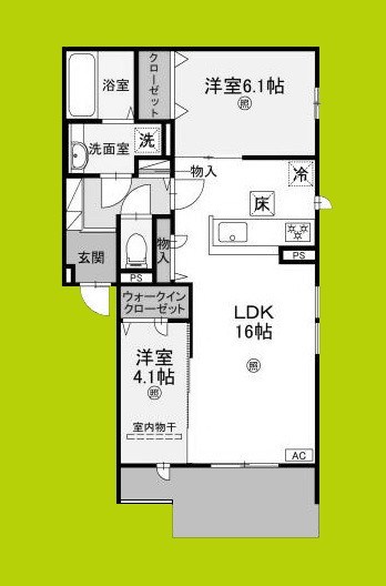 Sunrene三国ヶ丘 間取り