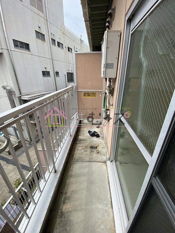 サンタウンあき ベランダ