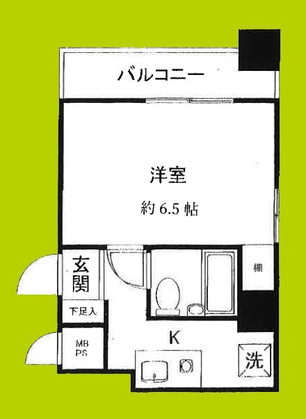 ライオンズマンション大手前第三 間取り