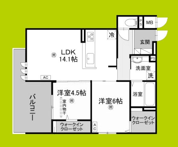 OKAYAMATE嘉平 間取り