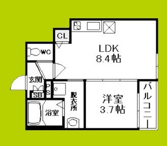 (仮称)F asecia Polaire 間取り