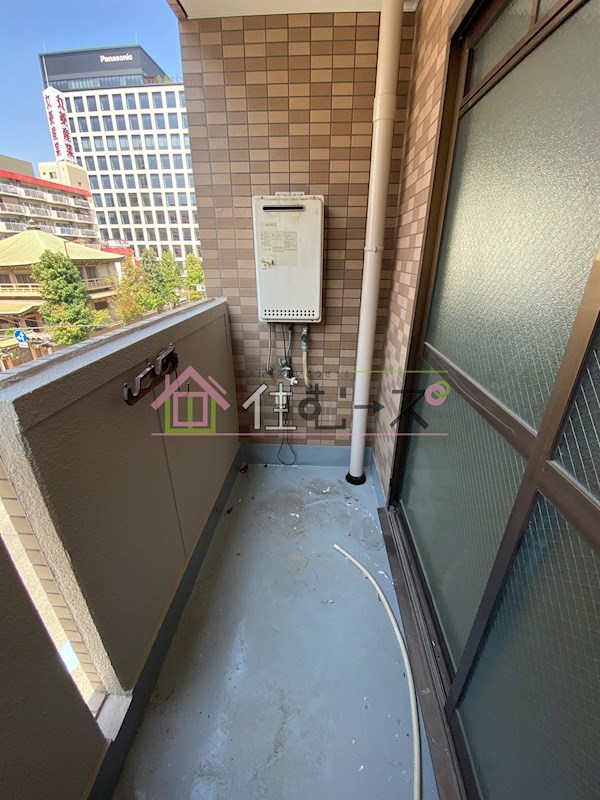 ドエル南森町 ベランダ