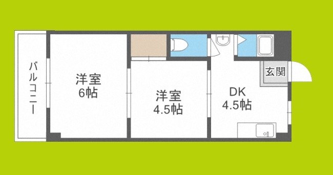 リアライズ北加賀屋 間取り