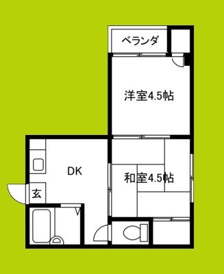 ヴィラ御崎 間取り