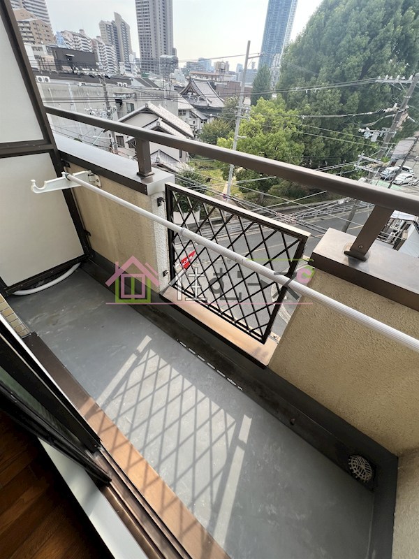 ハイツしらゆり ベランダ