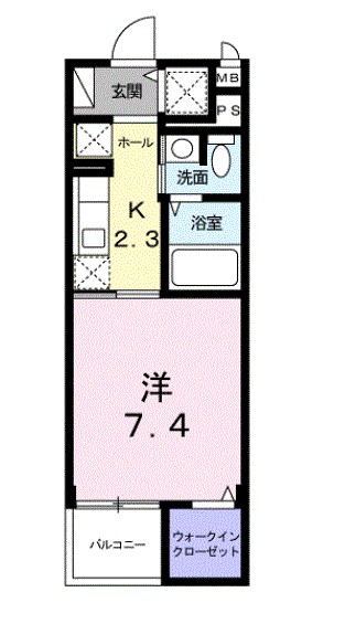ライルエフ北野田 間取り