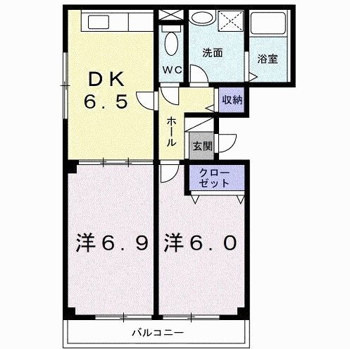 ファミールミサキ 間取り