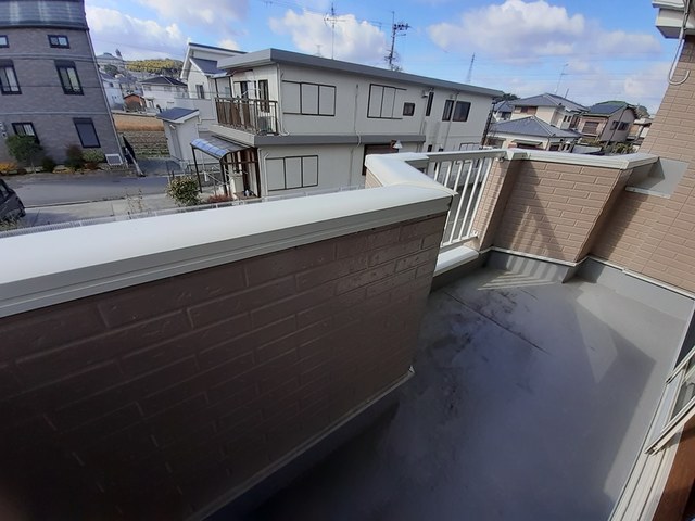 クロスローズ ベランダ