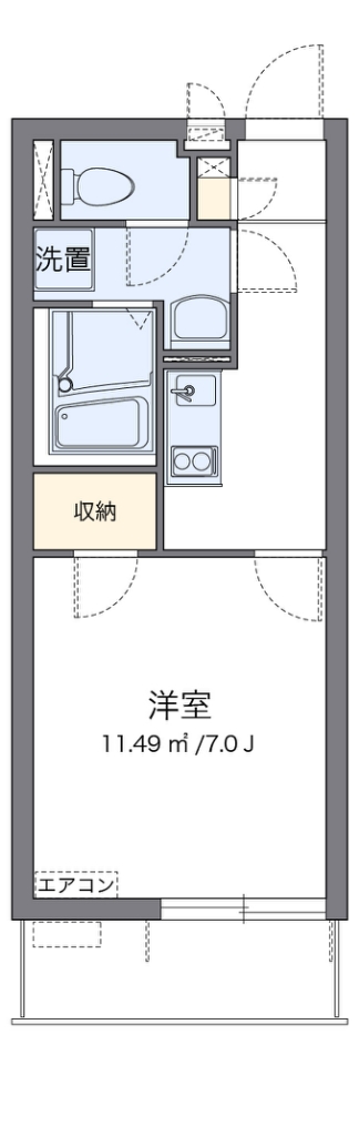 クレイノ桜 間取り