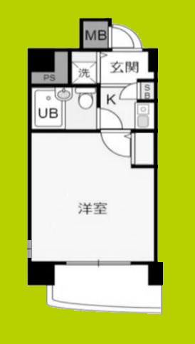シロハイヌ弁天町 間取り