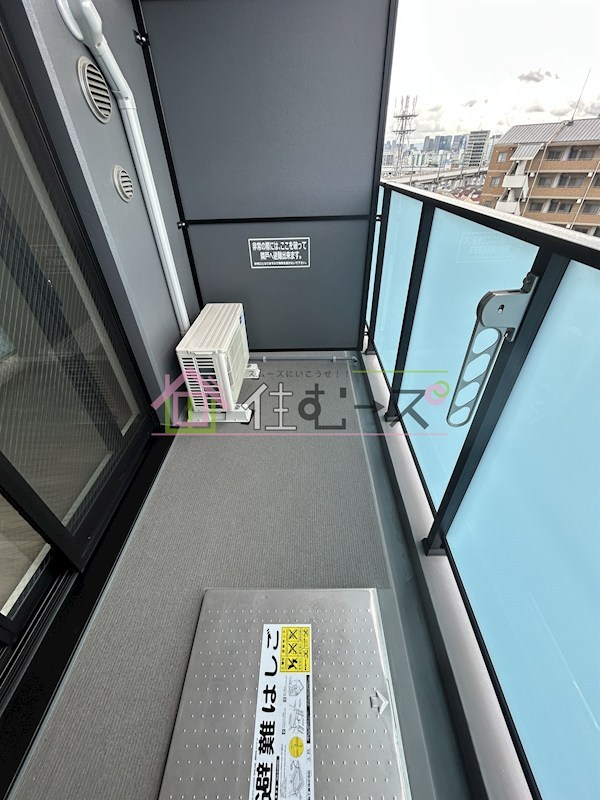ワールドアイ大阪West Gate ベランダ