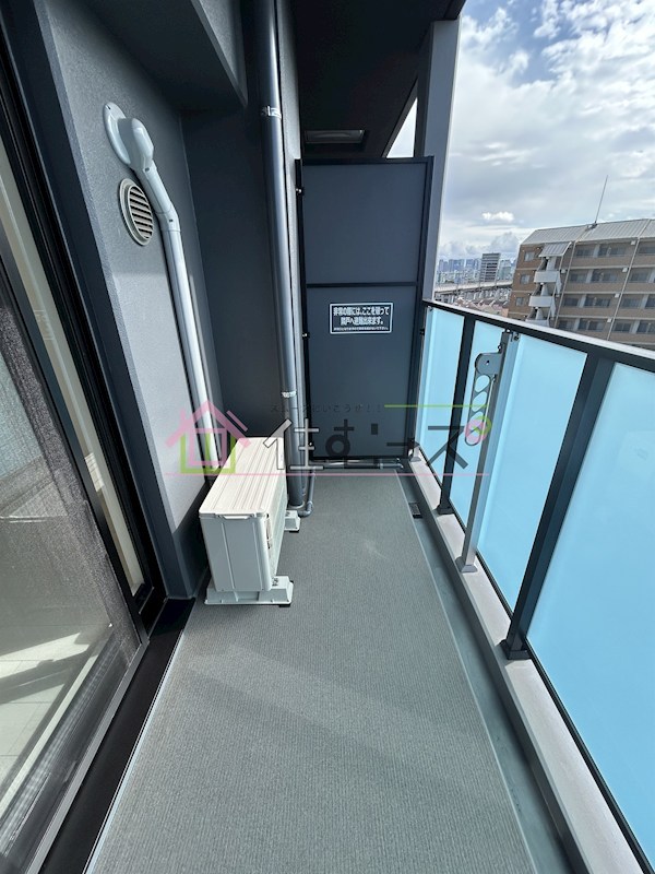 ワールドアイ大阪West Gate ベランダ
