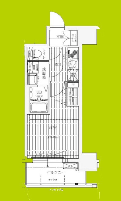 ワールドアイ大阪West Gate 間取り