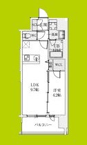 スプランディッドライズ新大阪ノース 間取り
