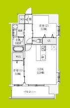 スプランディッドライズ新大阪ノース 間取り図