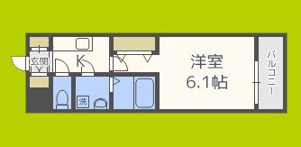 レジュールアッシュ福島レジデンス 間取り