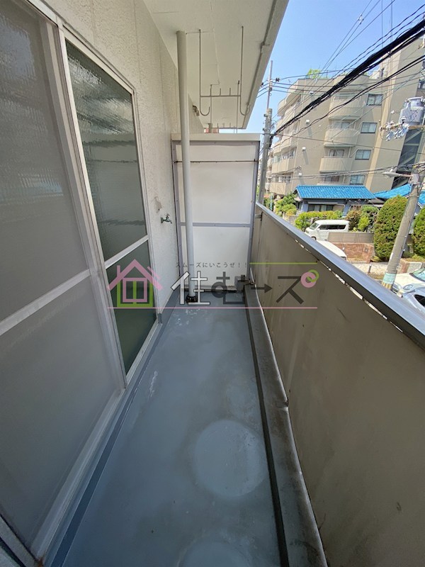 長居きくやマンション ベランダ