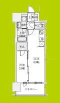 スプランディッドライズ新大阪ノース 間取り