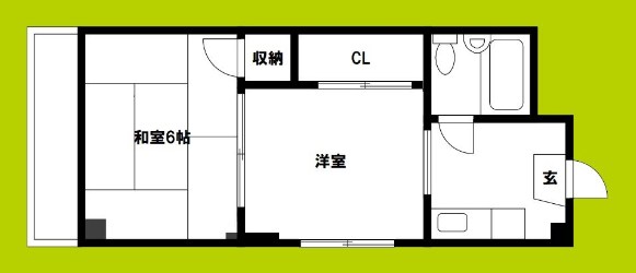 LBアパートあびこ 間取り