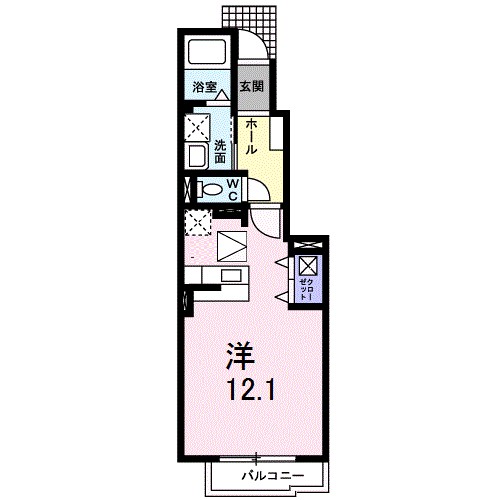 サニーハウス　菫 間取り