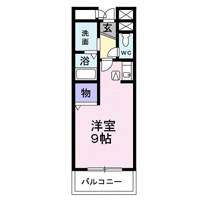 アンソレイエ 間取り