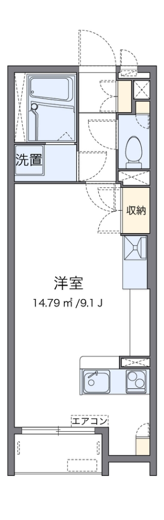 レオネクストＣＲＥＡ南館 間取り