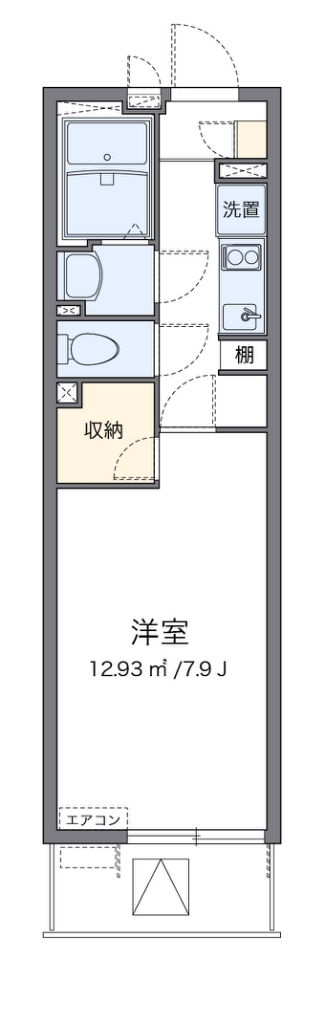 クレイノかもめ 間取り
