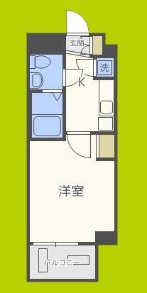 ラシュレエグゼ天王寺 間取り