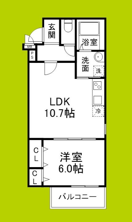 フジパレスさつき 間取り
