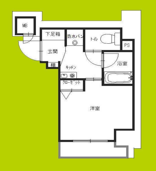 エスリード夕陽丘第2 間取り