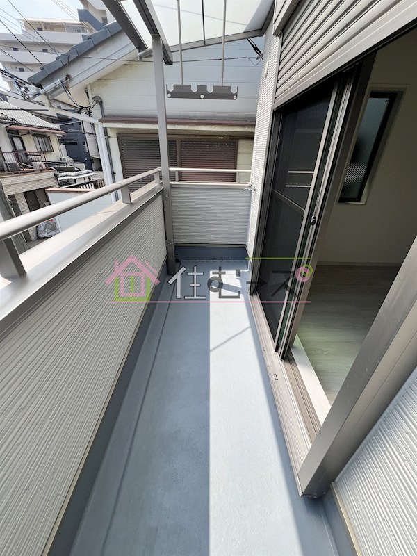 昭和町2貸家 ベランダ