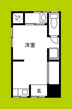 万田文化住宅 間取り