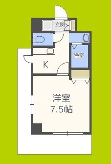 M'プラザ住吉公園弐番館 間取り