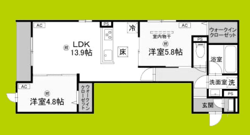 クラシスト高殿 間取り
