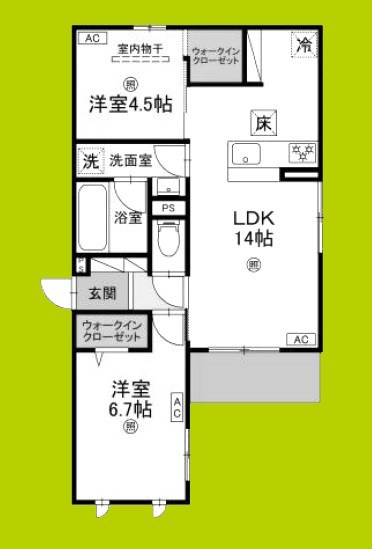 クラシスト高殿 間取り