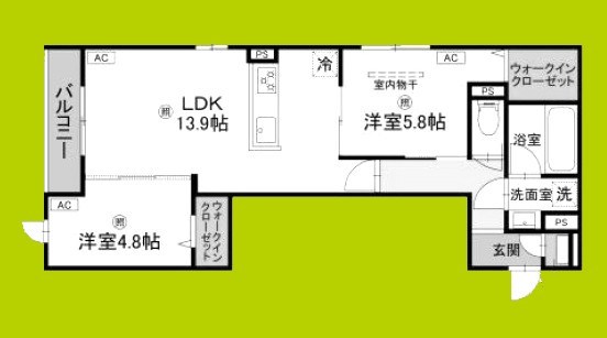 クラシスト高殿 間取り