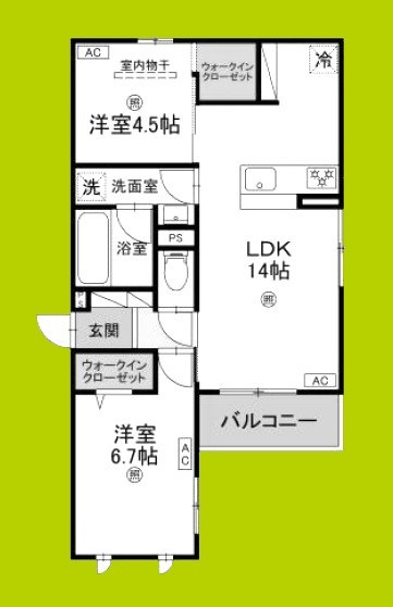 クラシスト高殿 間取り