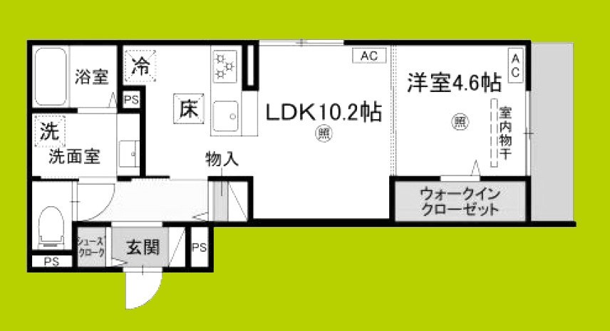 Maison de 青木 間取り