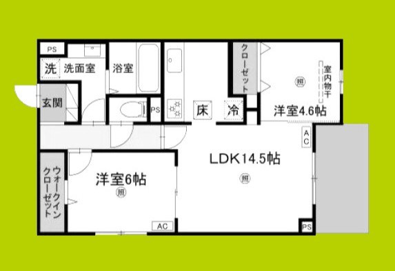Maison de 青木 間取り