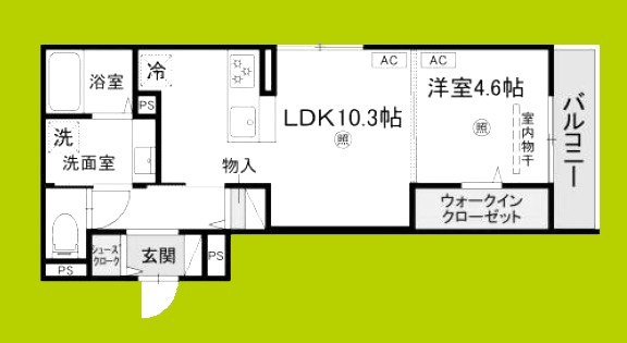Maison de 青木 間取り
