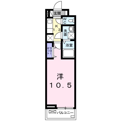ル　シェル　ブルー 間取り