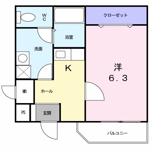 サンバニ－都島 間取り